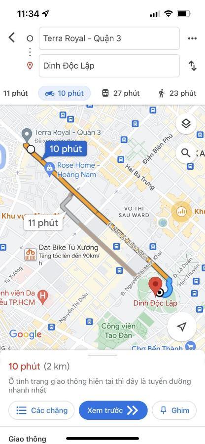 Can Ho Trung Tam Quan 3 Terra Royal Cidade de Ho Chi Minh Exterior foto